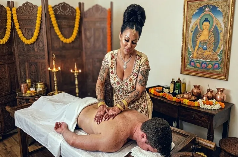 Spa massage therapy